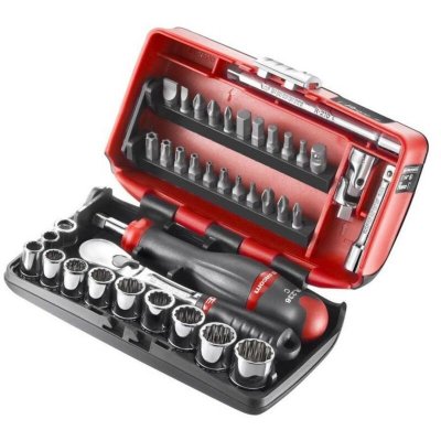 FACOM Coffret radio  nano cliquet &eacute;tanche 1-4 38 pi&egrave;ces