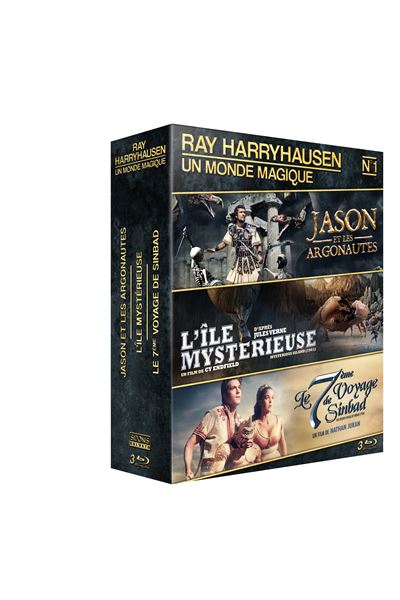 Coffret Ray Harryhausen : Un monde magique Num&eacute;ro 1 Blu-ray