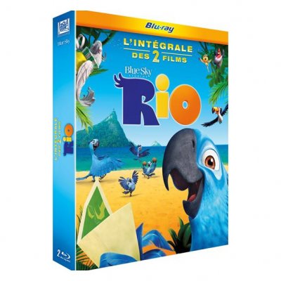 Coffret Rio 2 films Blu-ray 
