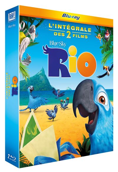 Coffret Rio 2 films Blu-ray 