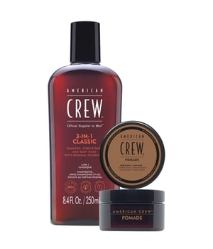 AMERICAN CREW Coffret Routine Soins Coiffage Homme - Brillance moyenne