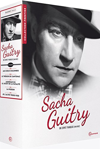 Coffret Sacha Guitry, un esprit fran&ccedil;ais (1949-1952) 5 films DVD