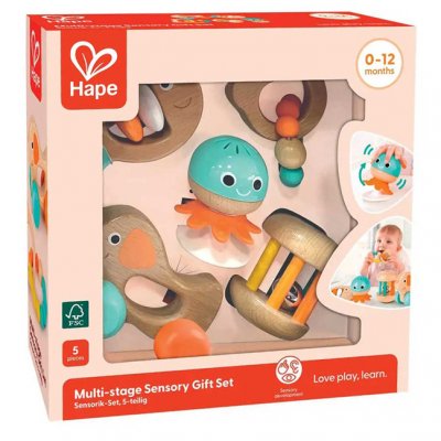 HAPE Coffret sensoriel multi-&eacute;tapes -  orange