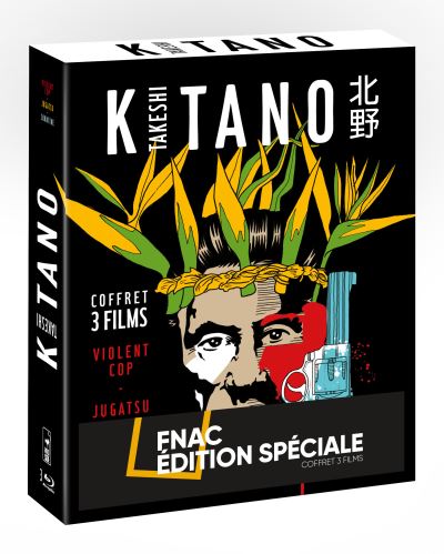 Coffret Takeshi Kitano 3 Films Edition Sp&eacute;ciale Fnac Blu-ray 