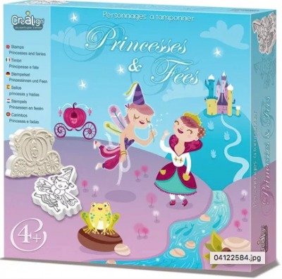 CREALIGN Coffret tampons princesses et f&eacute;es