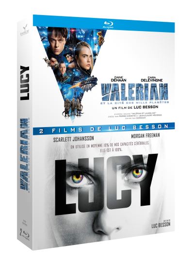 Coffret Val&eacute;rian et la Cit&eacute; des Mille Plan&egrave;tes et Lucy Blu-ray