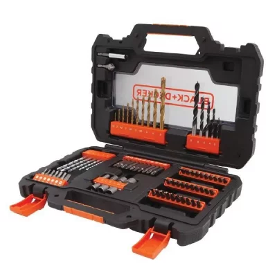 BLACK & DECKER Coffret Vissage Per&ccedil;age (76 Accessoires) BLACK+DECKER - A7231-XJ