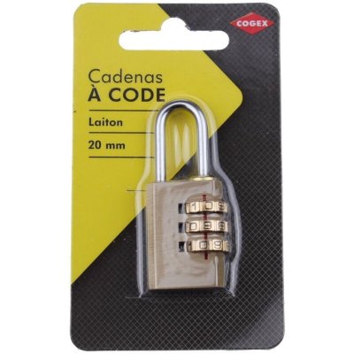COGEX  - cadenas a code en laiton 20 mm - 3 rouleaux. Caden - 80734