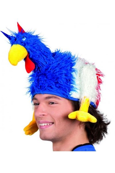 LES COTILLONS D ALSACE Coiffe Poulet France Tricolore - Tricolore