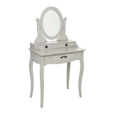 Coiffeuse 3 tiroirs chrysa charme - atmosphera