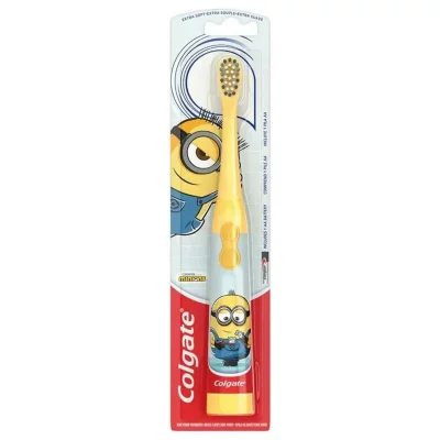 COLGATE  Brosse &agrave; dents &eacute;lectrique pour enfants Minions 1 unit&eacute;
