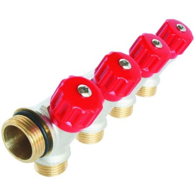 SOMATHERM COLL SANI EASY LOCK 4 SORTIES 3/4-1/2M avec mini vannes