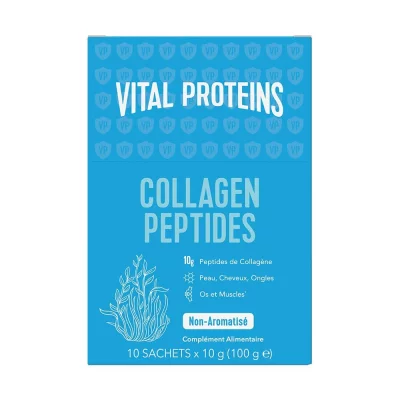 VITAL PROTEINS Collagen Peptides Bo&icirc;te De 10 Sticks - Non Aromatis&eacute;