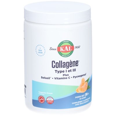 KAL Collag&egrave;ne Types I et III pot de Solaray