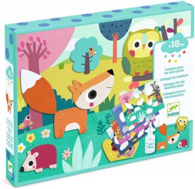 DJECO Collages pour les petits - premiers collages
