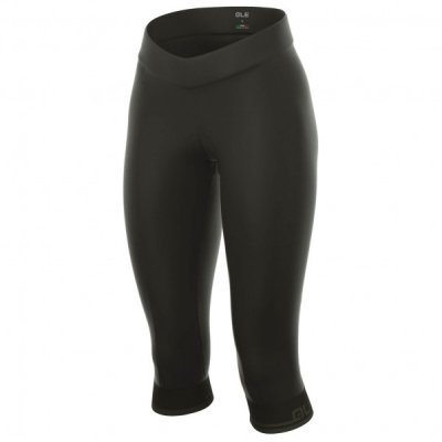 ALE Collant 3/4 Femme Al&eacute; Solid Classico - XL Noir/Gris Cuissards longs