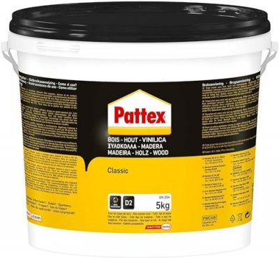 PATTEX Colle &agrave; bois classic  - seau de 5 kg - 1419249