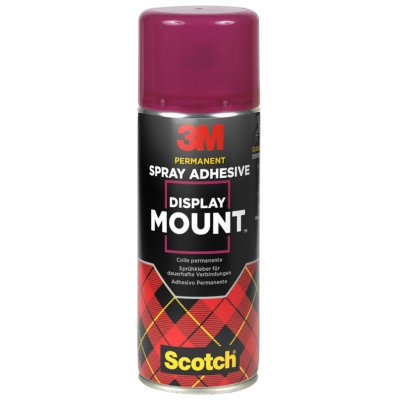 3M Colle a&eacute;rosol 3 m scotch permanente d&eacute;corative 400 ml - scotch