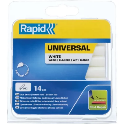 RAPID Colle Blanche - 125g diam 12mm - Longueur 94mm Blister 