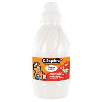 CLEOPATRE Colle Cl&eacute;opatre liquide blanche ecole too - flacon de 570g