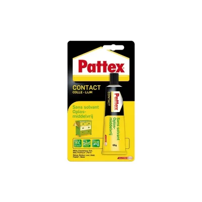 PATTEX Colle Contact sans Solvant - blister 65 gr