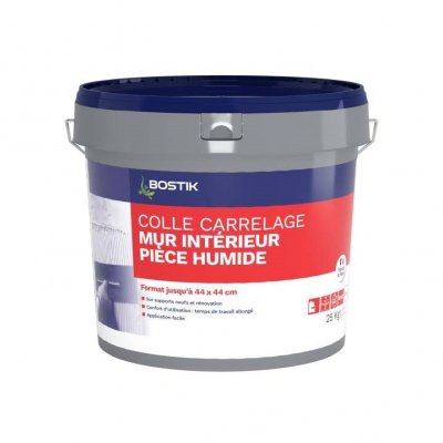 BOSTIK Colle cuisine et salle de bain - D2ET - 25 kg 