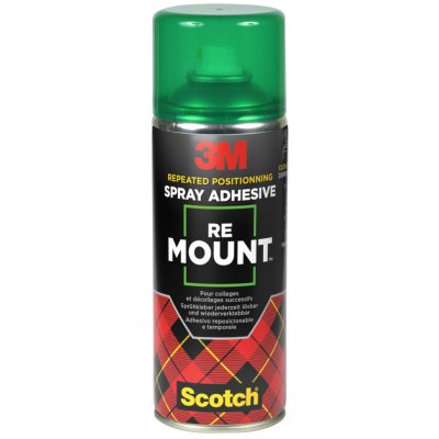3M Colle en bombe a&eacute;rosol - SCOTCH - 400ml - Repositionnable