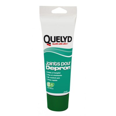 QUELYD Colle mastic pour mat&eacute;riaux isolants Depron joints , 0.3 kg