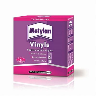 METYLAN Colle  pour papiers peints vinyles - paquet 200 gr - 1692559