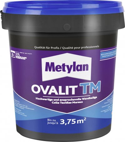 METYLAN Colle P&acirc;te Rev&ecirc;tements Muraux  Ovalit TM 750g