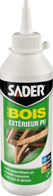 SADER Colle Polyur&eacute;thane Pour Bois &Agrave; L'ext&eacute;rieur 250g