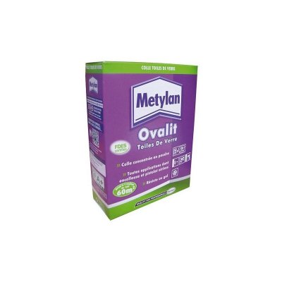 METYLAN Colle pour toile de verre Mur Plafond 1kg - Ovalit 