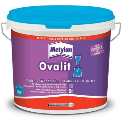 METYLAN Colle rev&ecirc;tements muraux - Ovalit TM - 5 Kg