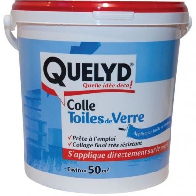 QUELYD Colle toile de verre  10 Kg