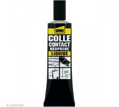 UHU Colle  n&eacute;opr&egrave;ne liquide - 46 ml -  - couleur variant