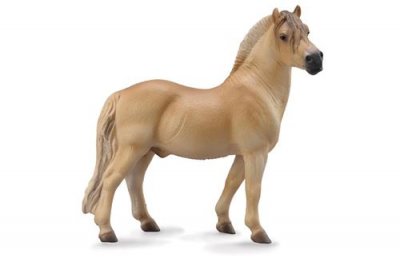 COLLECTA  chevaux : &Eacute;talon Fjord 11 cm marron clair 