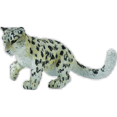 COLLECTA  - Col88497 - B&eacute;b&eacute; L&eacute;opard des Neiges Qui Joue - Taille M