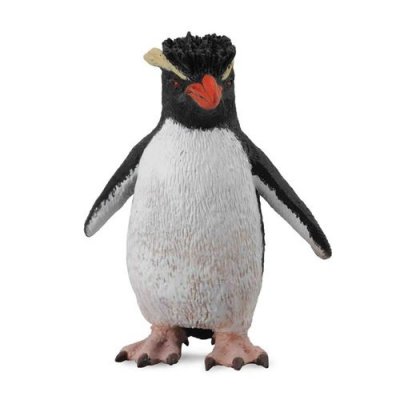 COLLECTA  cr&eacute;atures marines : manchot des rochers 5 cm noir et blanc 