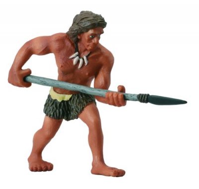 FIGURINES COLLECTA Collecta Prehistoric homme de Neandertal 8,7 X 7,2 cm