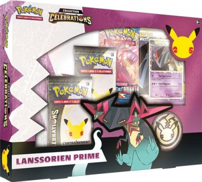 POKEMON Collection C&eacute;l&eacute;brations Pok&eacute;mon 25 Ans : Coffret Pins Lanssorien Prime