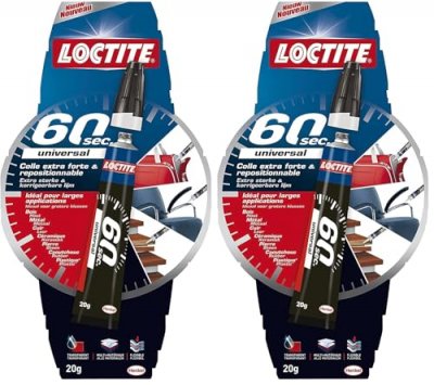 LOCTITE Colles Multi-Usages 60 SECONDES UNIVERSAL Tube 20g 