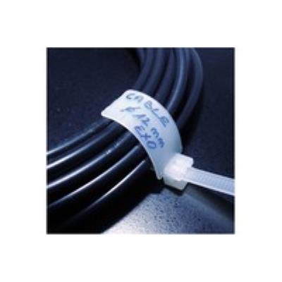 LEGRAND Collier de cablage 4.6 x 180 mm avec identification  colring - lot de 100 - Naturel