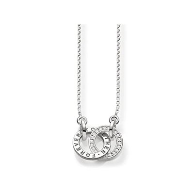 THOMAS SABO Collier Femme Sterling silver Argent&eacute; KE1488-051-14 Gris 