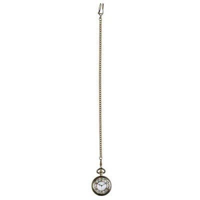 GENERIQUE Collier montre de poche dor&eacute;e Steampunk