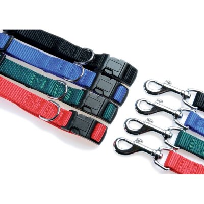 ZOLUX Collier nylon 50-80 cm noir pour chien