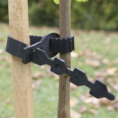 NORTENE Collier pour arbre TREE TIE  en EVA noir 0,45m