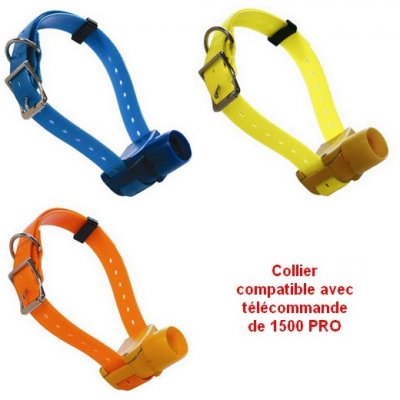 NUM AXES CANICOM Collier rep&eacute;rage sonore CANIBEEP RADIO PRO+sangle