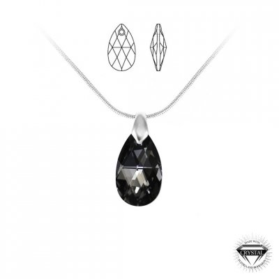 SO CHARM BIJOUX Collier SoCharm orn&eacute; de Cristaux Swarovski