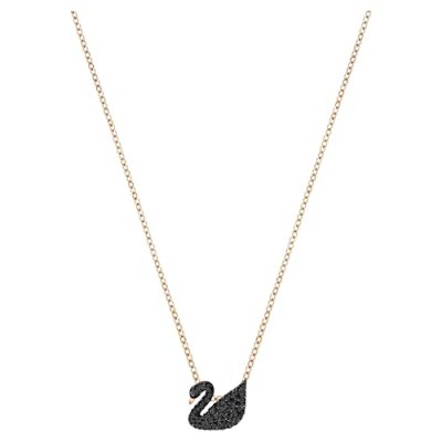 SWAROVSKI BIJOUX Collier Swarovski - Pendentif small Swan - 5204133 Rose