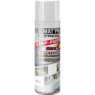 PASSAT Colmat' Pro Express Spray Bitume Stop Fuite 300 ml BlanC